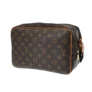 Louis Vuitton Bag Brown Canvas Reporter Monogram Shoulder
